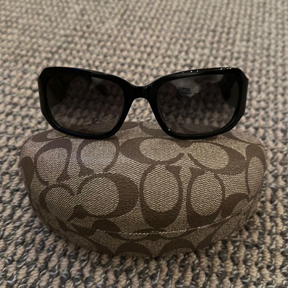 Coach sunglasses, black
